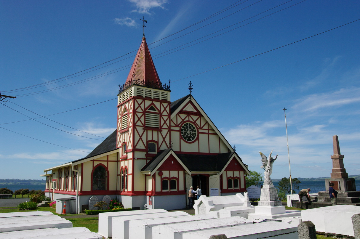 Maori Spirituality: St. Faith’s Anglican Church, Rotorua